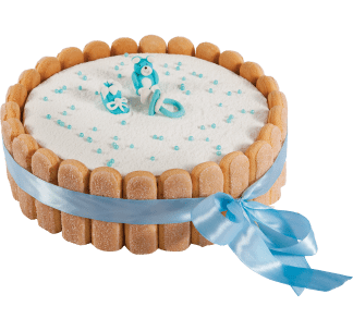 Tort niebiański ogródek