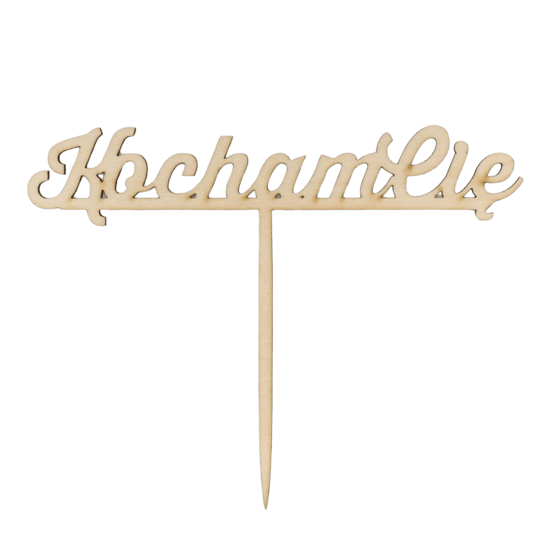 Topper "Kocham Cię"