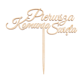 Topper "Pierwsza Komunia Święta"