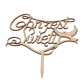 Topper "Chrzest Święty"