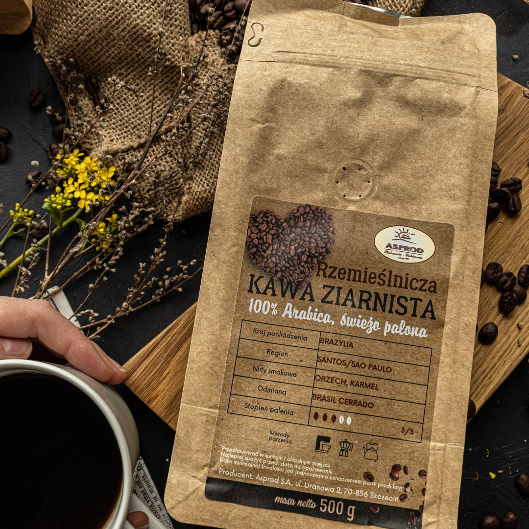 Kawa ziarnista - średnio palona 100% Arabica - obrazek 2