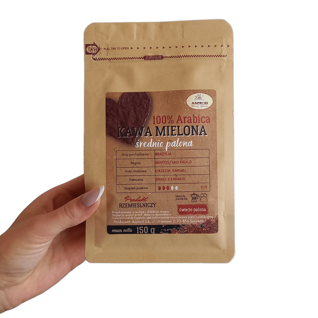 Kawa mielona - średnio palona 100% Arabica