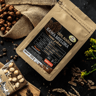 Kawa mielona - mocno palona 100% Arabica