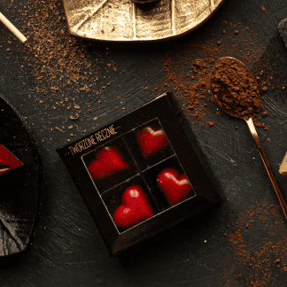 Zestaw pralin truskawka