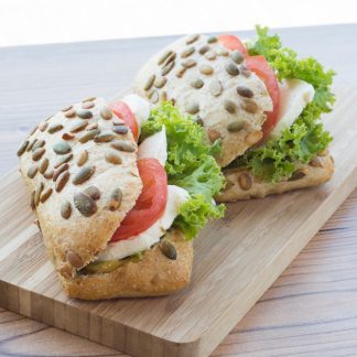 Kanapka z mozarellą